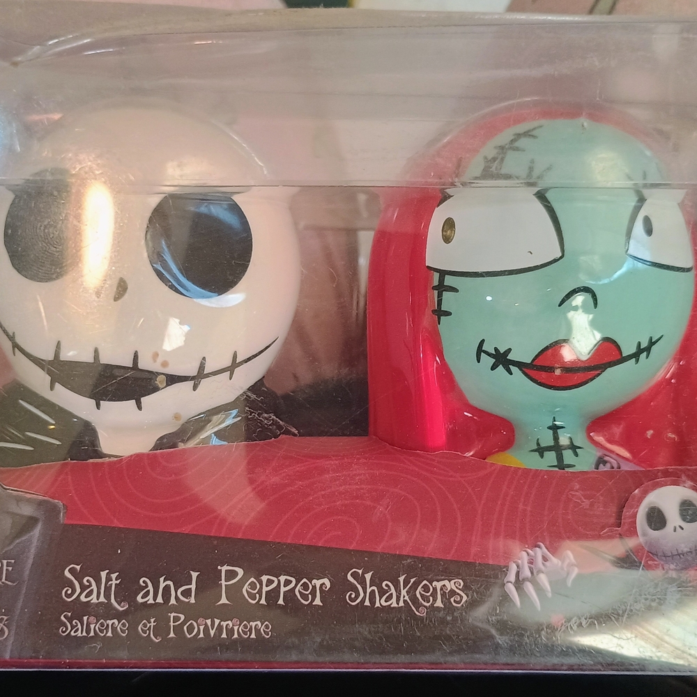 Nightmare Before Christmas Salt and Pepper Shakers